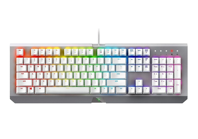 Razer Blackwidow X Chroma - Mercury Edition - لوحة مفاتيح